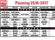 Planning VITAform 2016-2017